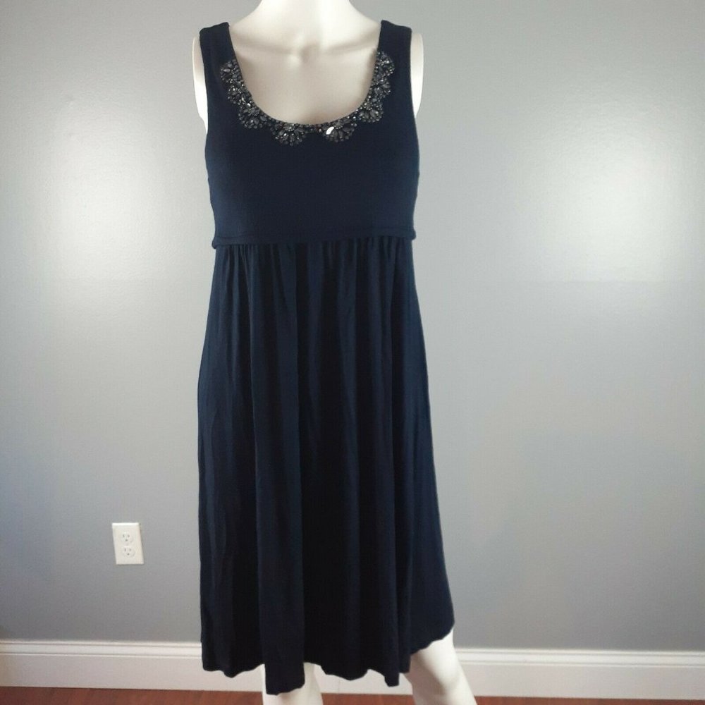 Ann Taylor LOFT Beaded Jersey Dress